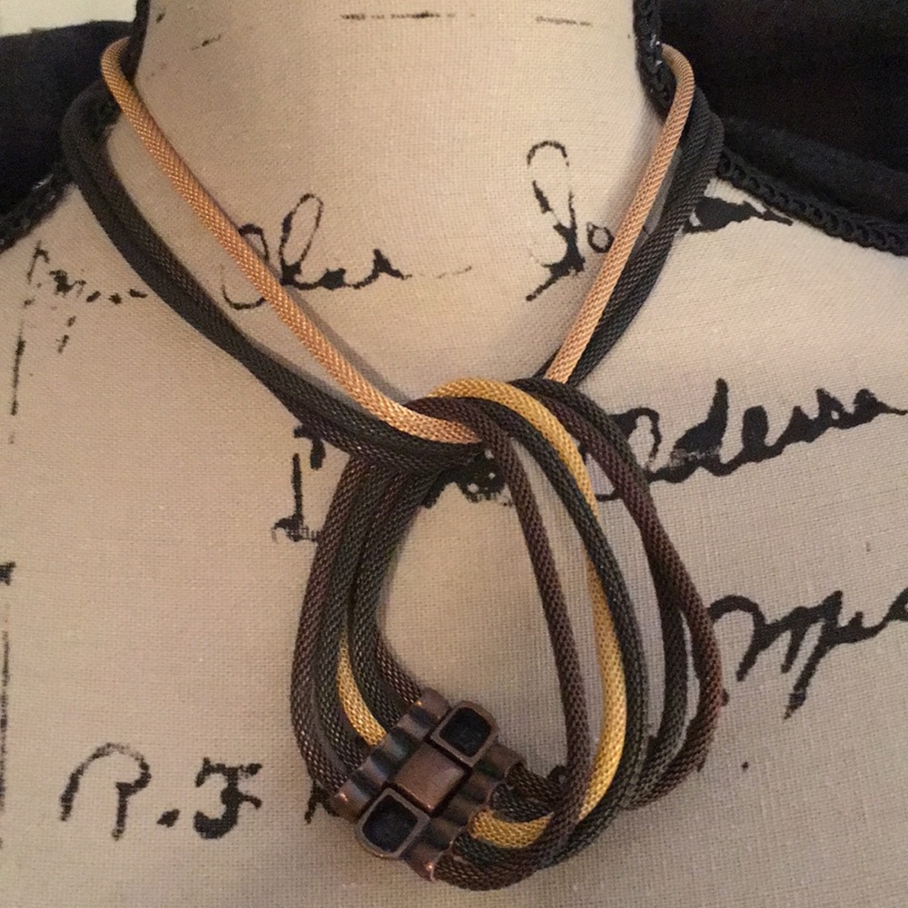 ERICA ZAP TRI STRAND NECKLACE AND BRACELET SET